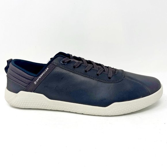 Caterpillar CAT Hex Coffee Bean Brown Mens Leather Casual Sneakers P724186 - Picture 1 of 5